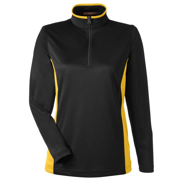 Ladies' Flash Snag Protection Plus IL Colorblock Quarter-Zip Thumbnail