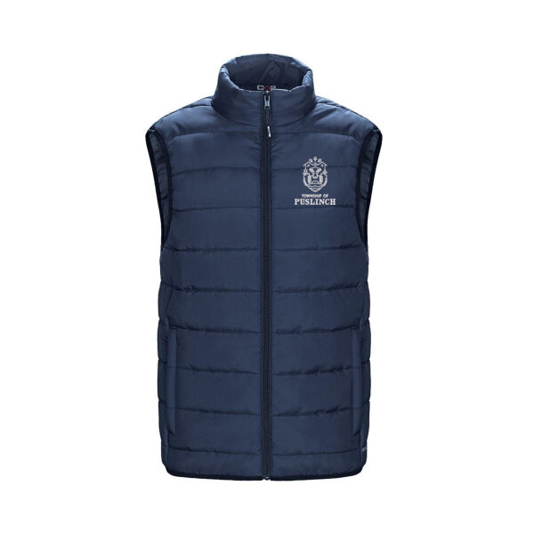 Embroidered Ladies Puffy Vest Thumbnail