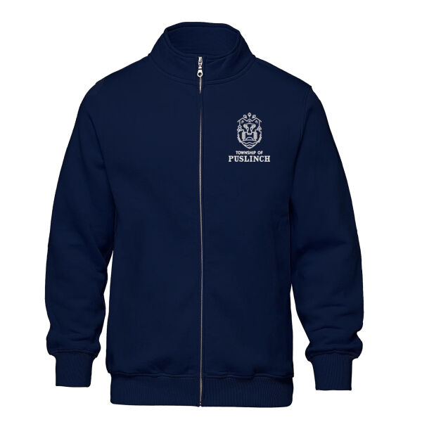 Embroidered Adult Full Zip Sweatshirt  Thumbnail